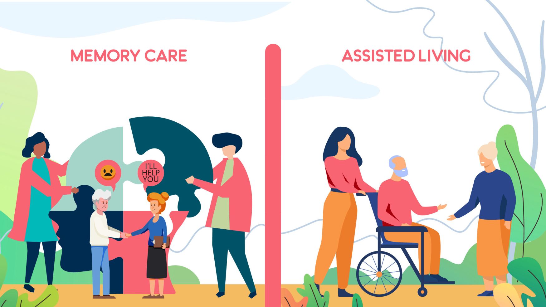 Memory Care vs Assisted Living: A Total Comparison