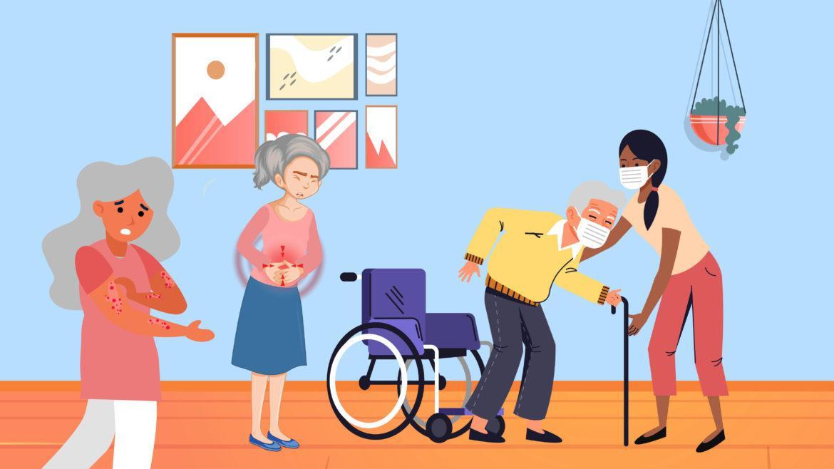 most common infections in seniors