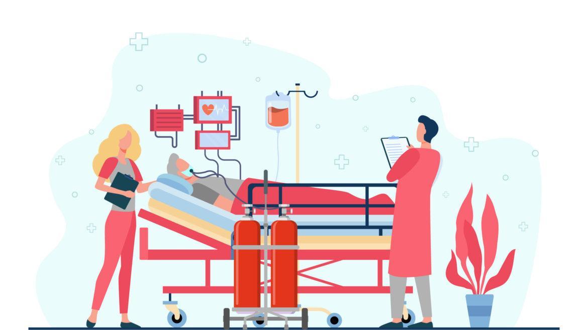 oxygen therapy and ventilatory support