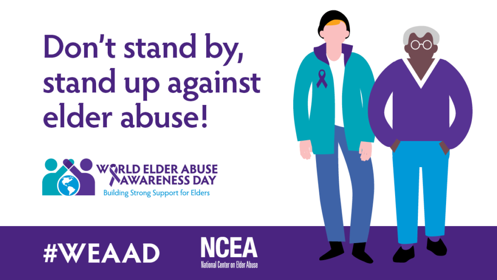World Elder Abuse Awareness day Poster 